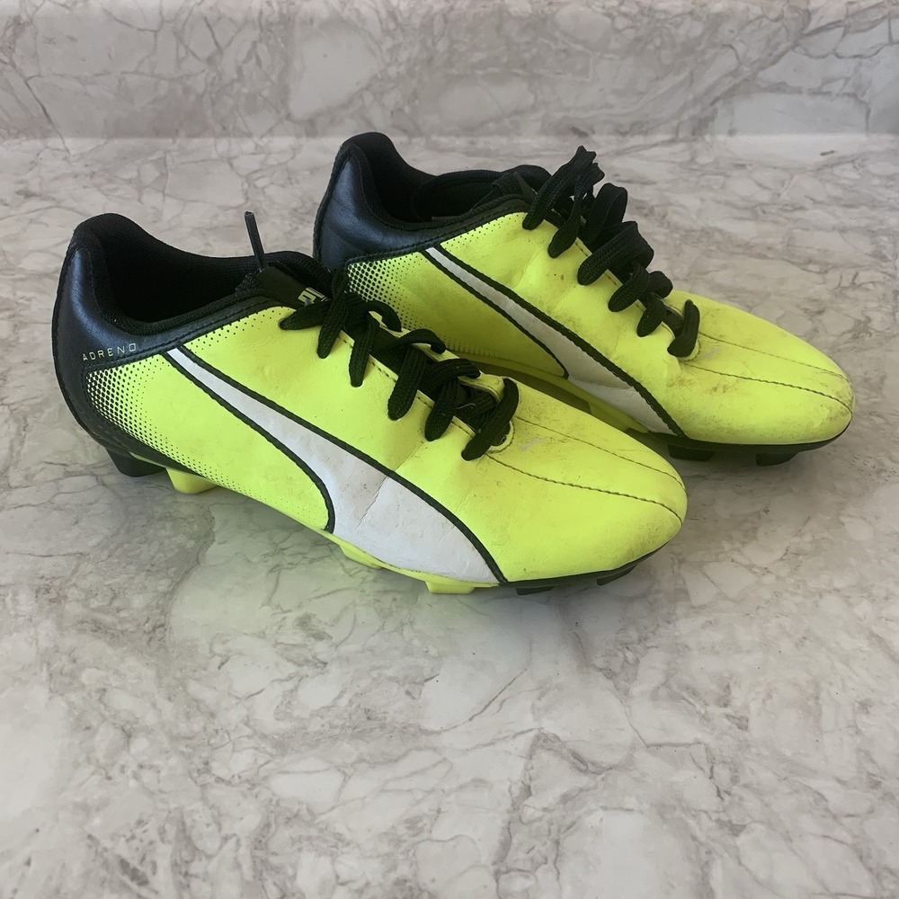 Puma Soccer Cleats Mens 6 Neon Yellow Adrino‎